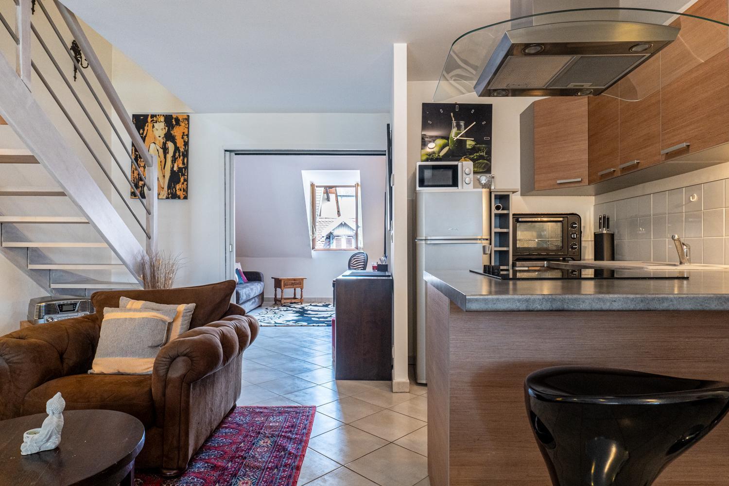 Apartment Carnot Duplex, Spacieux 3 Pieces Avec 2 Sur Les Rue Pietonnes *